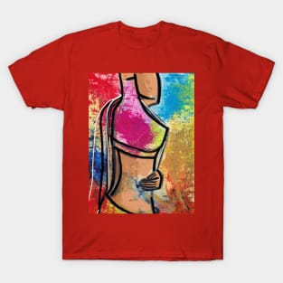 Girl in a Sari T-Shirt